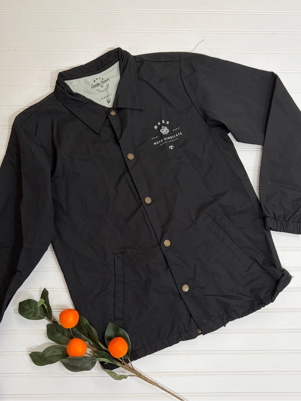 Meta Moto Syndicate Colorado Snap Up Jacket